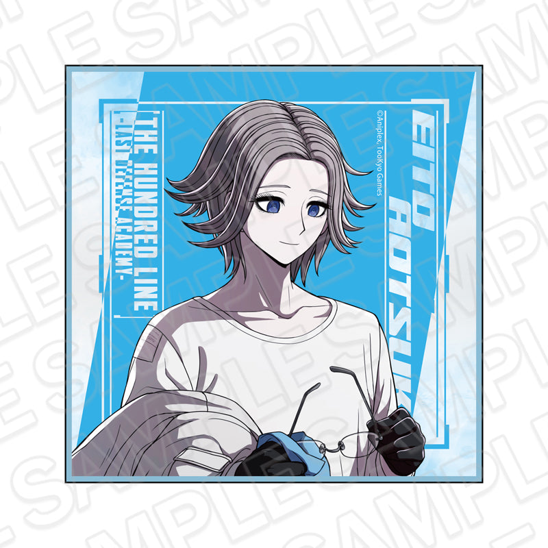 HUNDRED LINE -最終防衛学園- ミニタオル 蒼月衛人 朝支度 ver. - 公式商品画像 | AniSmile