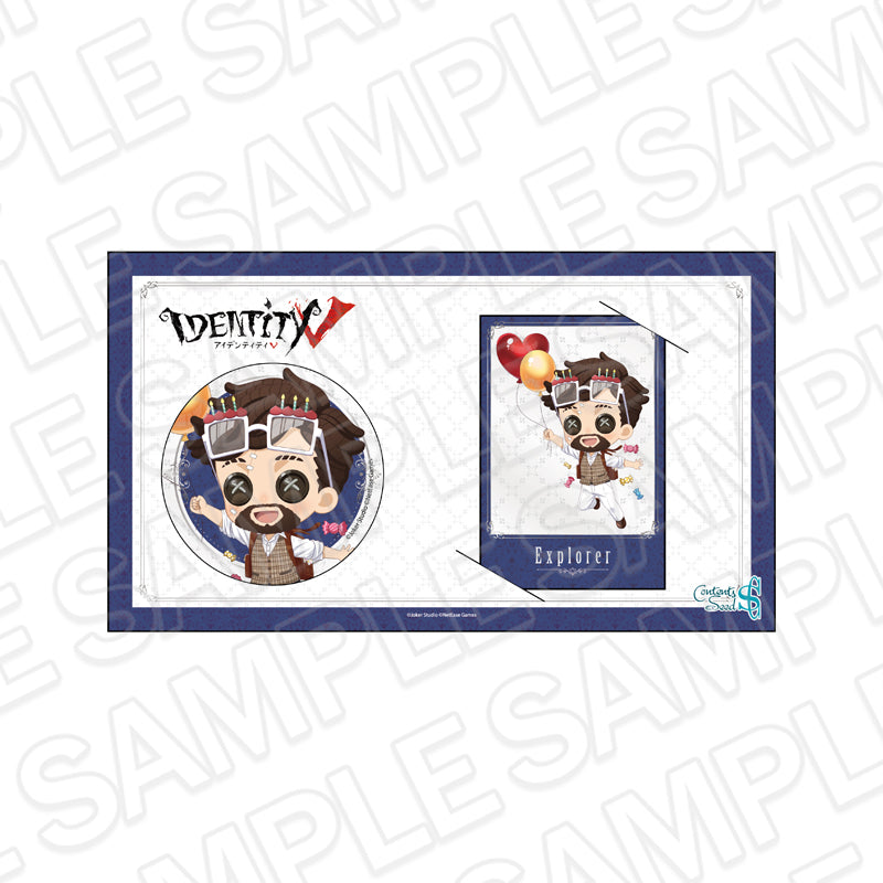 Identity V カンバッジ&チェキ風カード 冒険家 Birthday&Characterday 2026 ver. - AniSmile