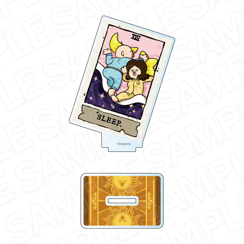 パンパンくんの日常 アクリルスタンド SLEEP Tarot ver. - 公式商品画像 | AniSmile