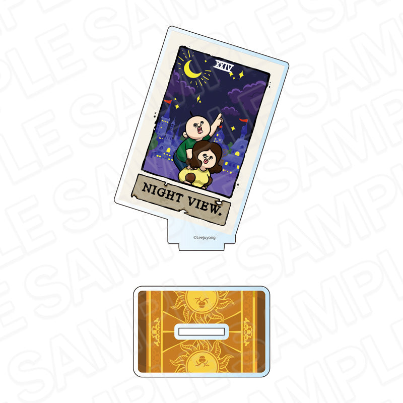 パンパンくんの日常 アクリルスタンド NIGHT VIEW Tarot ver. - 公式商品画像 | AniSmile