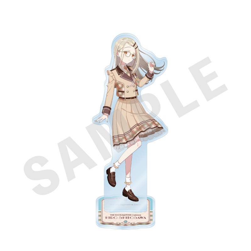 学園アイドルマスター アクリルスタンド めがね×ラテコーデver.(篠澤 広) - 公式商品画像 | AniSmile