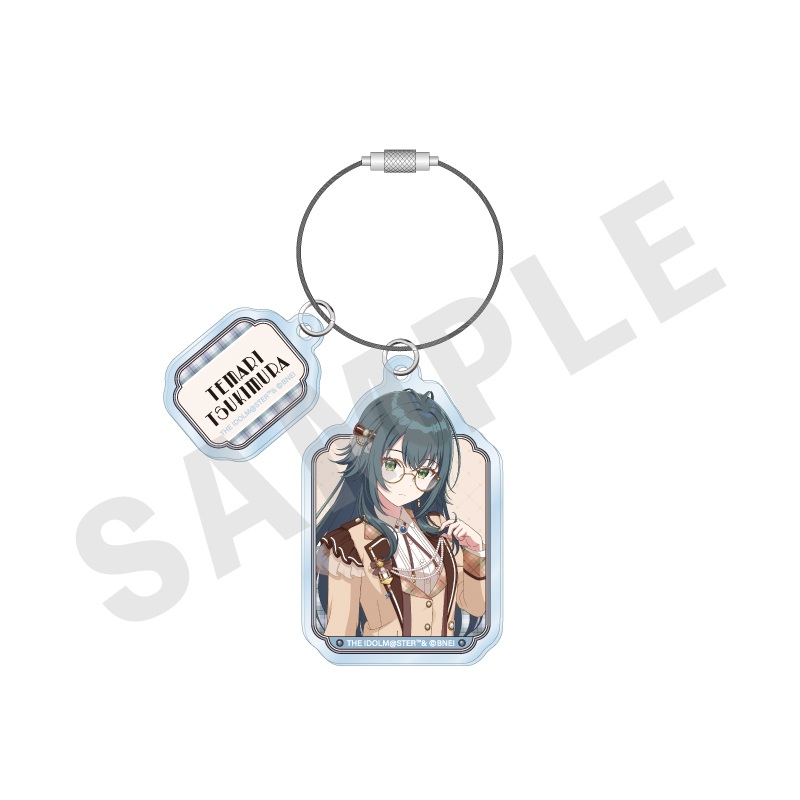 学園アイドルマスター ワイヤーアクリルキーホルダー めがね×ラテコーデver.(月村 手毬) - 公式商品画像 | AniSmile