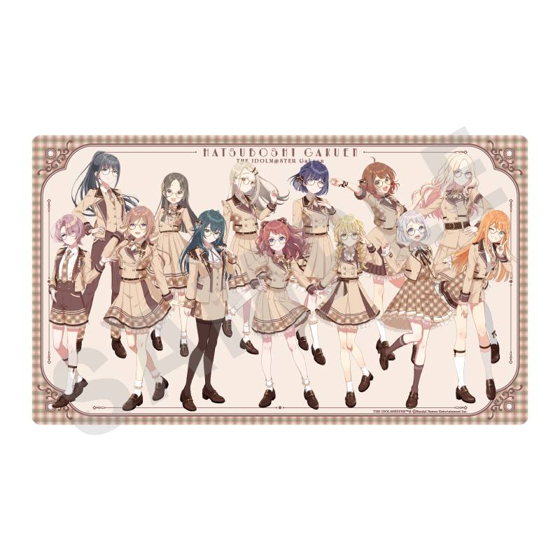 学園アイドルマスター ラバーマット めがね×ラテコーデver. - AniSmile
