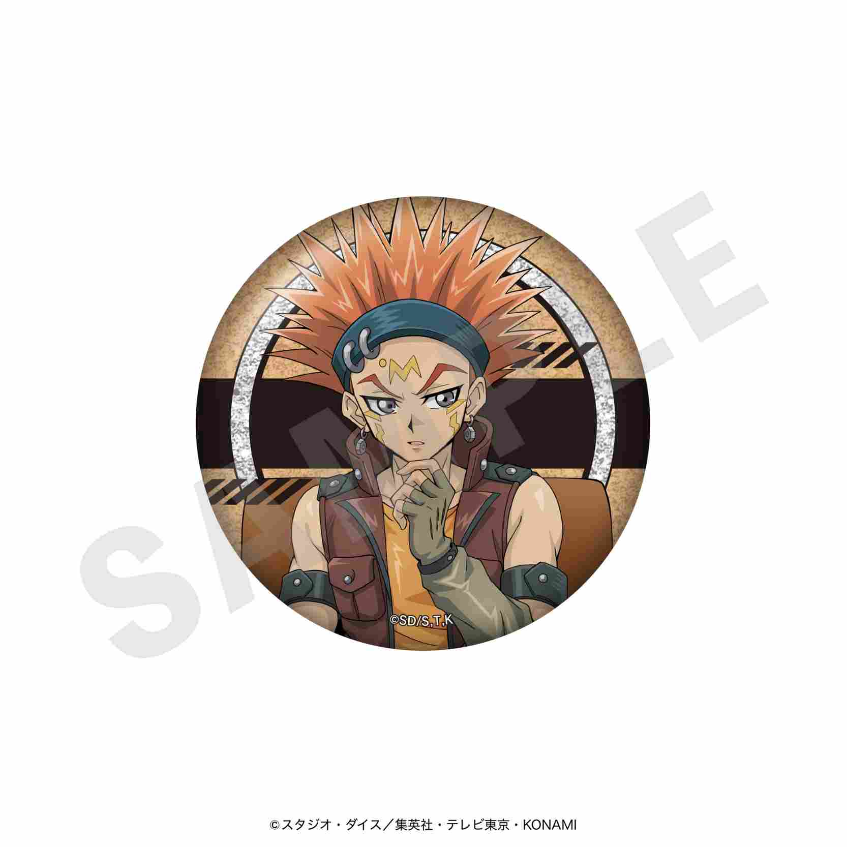 遊☆戯☆王5D's グリッター缶バッジ(描き下ろしイラスト/全8種) 画像 4 | AniSmile