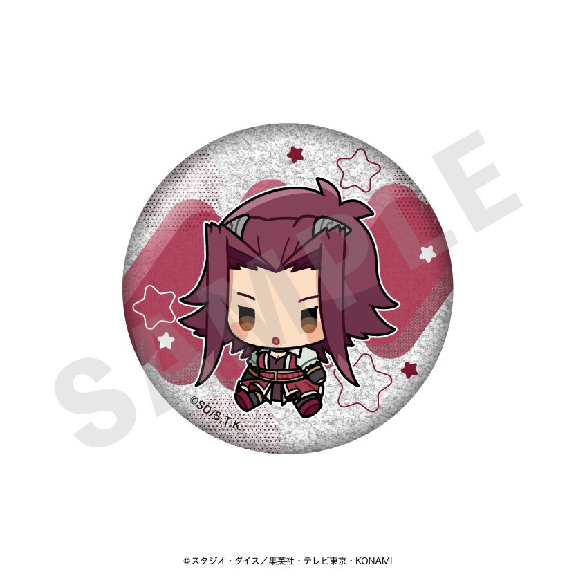 遊☆戯☆王5D's グリッター缶バッジ(ミニキャライラスト/全8種) 画像 4 | AniSmile