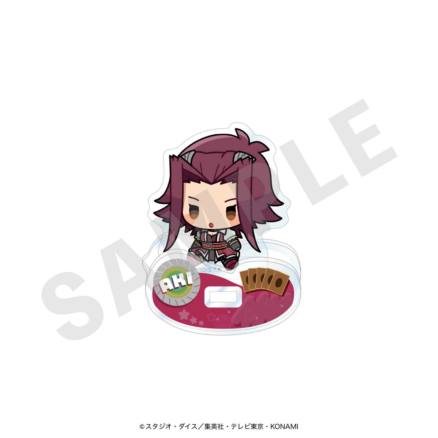 遊☆戯☆王5D's アクリルスタンド(十六夜アキ・ミニキャラ) - 公式商品画像 | AniSmile