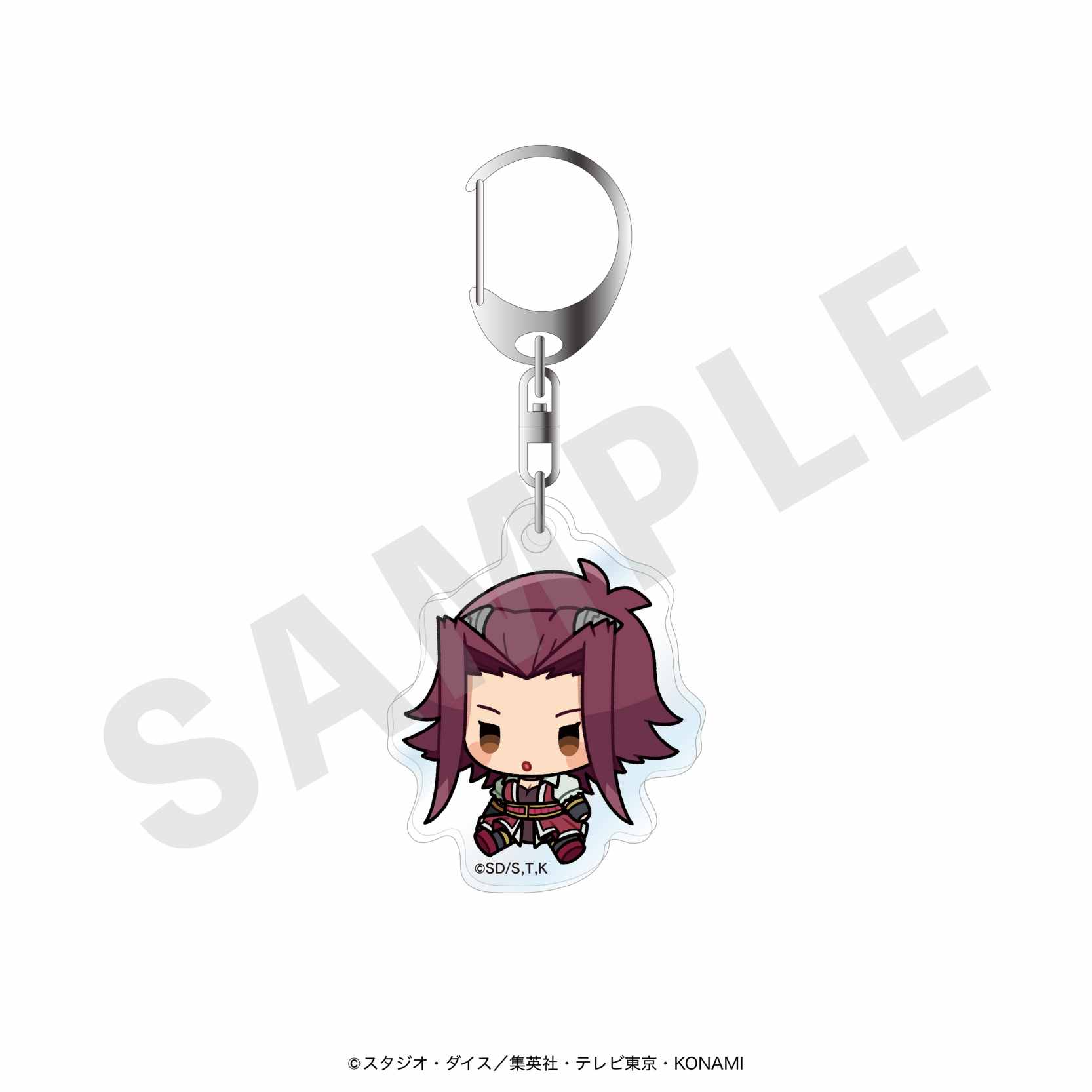 遊☆戯☆王5D's アクリルキーホルダー(十六夜アキ・ミニキャラ) - 公式商品画像 | AniSmile