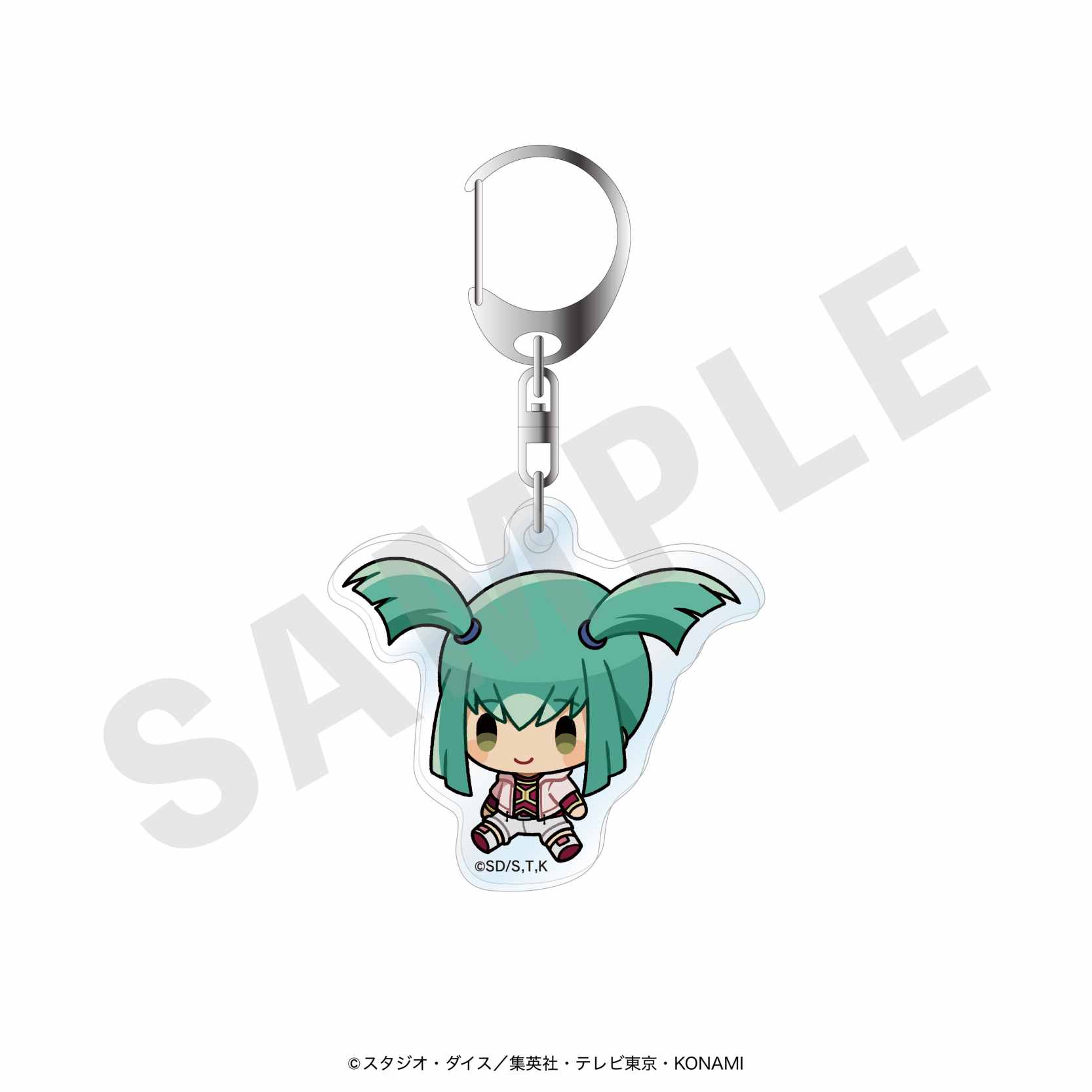 遊☆戯☆王5D's アクリルキーホルダー(龍可・ミニキャラ) - 公式商品画像 | AniSmile