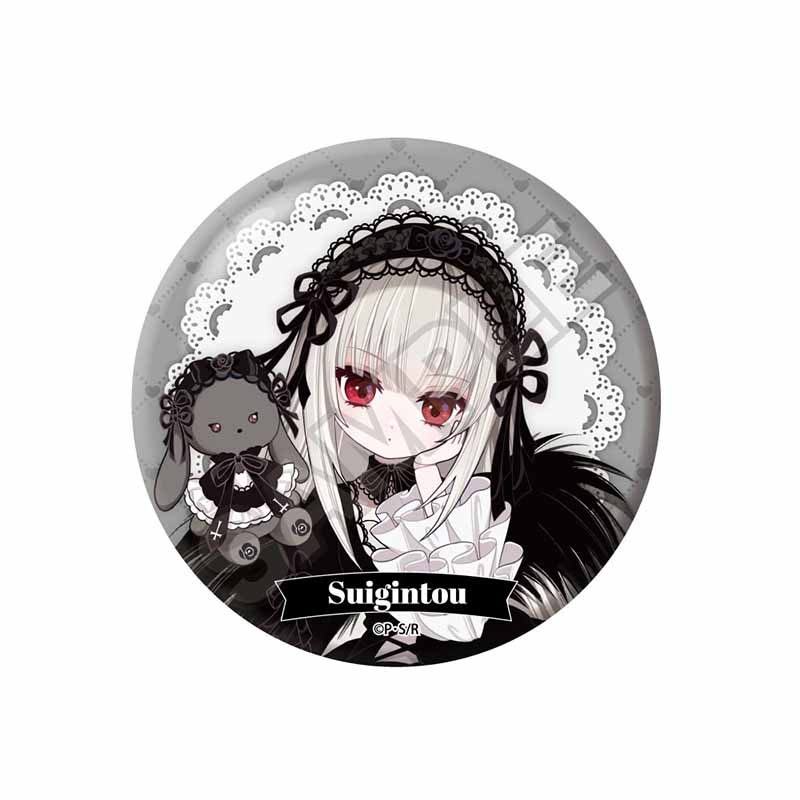 ローゼンメイデン 薔薇乙女の箱庭 マット缶バッジ※1BOX=7入 画像 2 | AniSmile