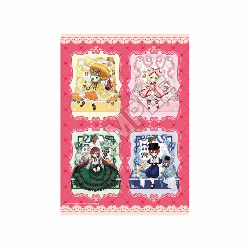 ローゼンメイデン 薔薇乙女の箱庭 A4クリアファイル 画像 3 | AniSmile