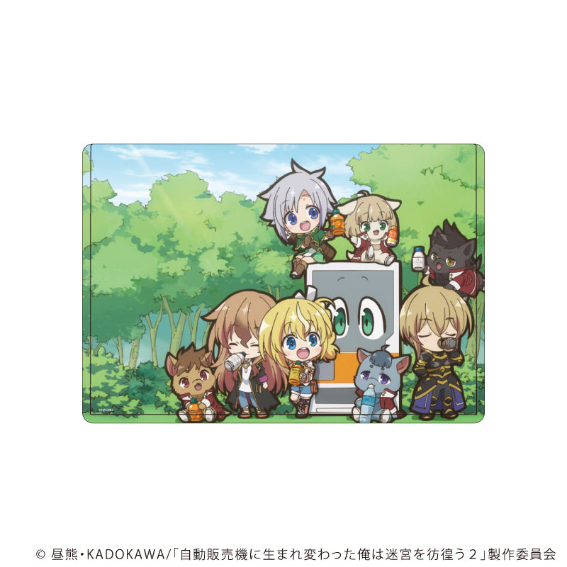 キャラクリアケース「自動販売機に生まれ変わった俺は迷宮を彷徨う」01/集合デザイン(場面写イラスト) - 公式商品画像 | AniSmile