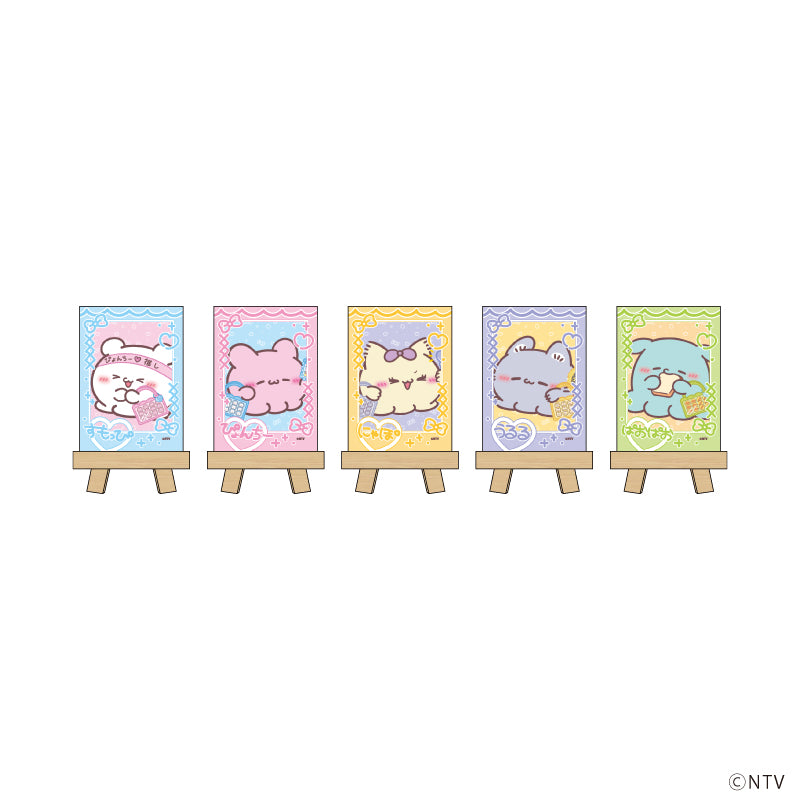 キャンバスボードミニ「らぶいーず」01/推し活ver. ブラインド(全5種)(描き下ろしイラスト) - 公式商品画像 | AniSmile