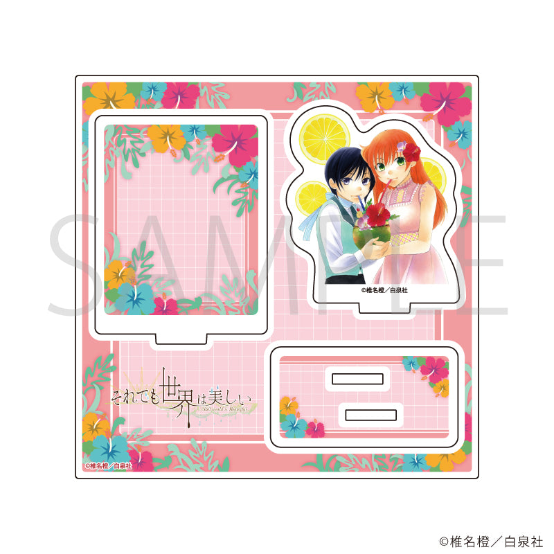 アクリルスタンドプレート「それでも世界は美しい」01/ニケ&リビ(レモン) - 公式商品画像 | AniSmile