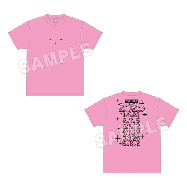 タコピーの原罪 Tシャツ タコピーフェイス ピンク - 公式商品画像 | AniSmile