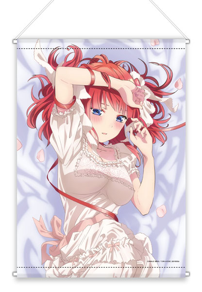 五等分の花嫁∬ 描き下ろしB2タペストリー ネグリジェ 中野 二乃 - 公式商品画像 | AniSmile