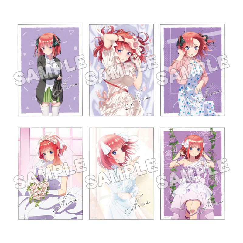 五等分の花嫁∽ ブロマイド6枚セット 中野 二乃 画像 2 | AniSmile