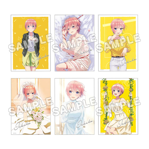 五等分の花嫁∽ ブロマイド6枚セット 中野 一花 - 公式商品画像 | AniSmile