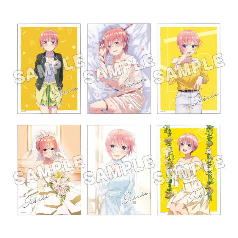 五等分の花嫁∽ ブロマイド6枚セット 中野 一花 画像 2 | AniSmile