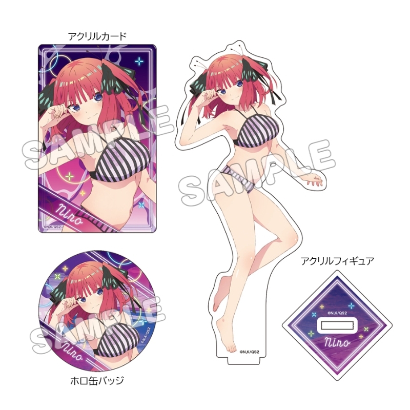 五等分の花嫁* グッズセット 水着ナイトプール 二乃 - 公式商品画像 | AniSmile