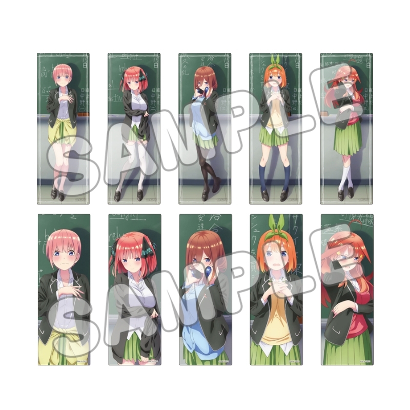 五等分の花嫁* トレーディングロング缶バッジ(全10種) 告白 - 公式商品画像 | AniSmile
