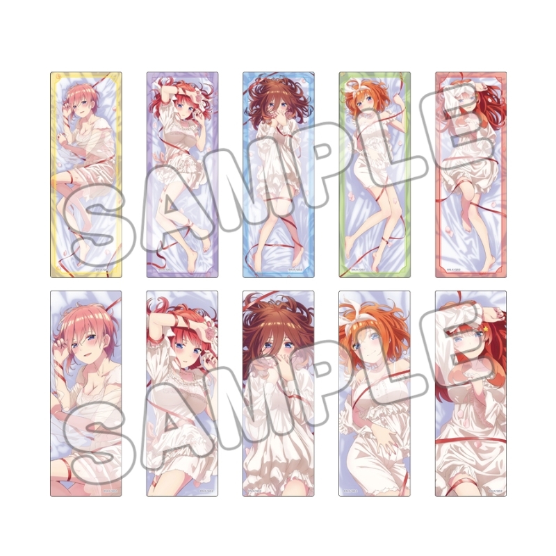 五等分の花嫁* トレーディングロング缶バッジ(全10種) ネグリジェ - 公式商品画像 | AniSmile