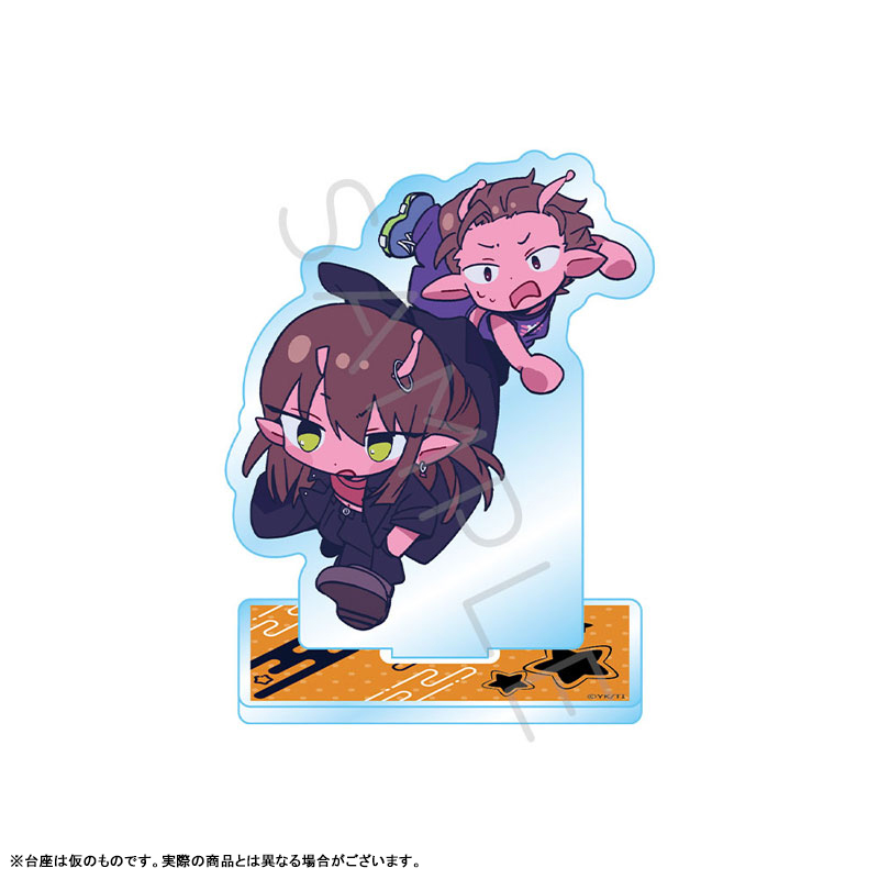 アニメ『銀河特急 ミルキー☆サブウェイ』 アクリルスタンド(ちぽっけ) TJ(アカネ・カナタ) 画像 2 | AniSmile
