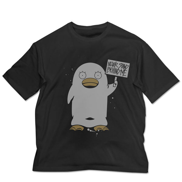 銀魂. エリザベス「俺の後ろに立つな」 ビッグシルエットTシャツ/BLACK-L - 公式商品画像 | AniSmile
