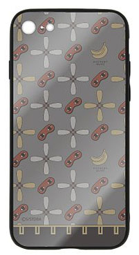 銀魂 真選組 総柄 強化ガラスiPhoneケース/7・8・SE(第2世代)共用 - 公式商品画像 | AniSmile