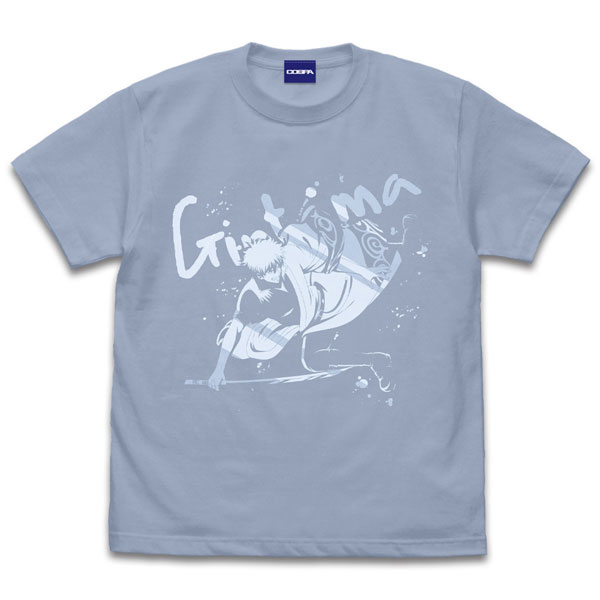 銀魂 銀さん Tシャツ 活劇Ver./ACID BLUE-S - 公式商品画像 | AniSmile