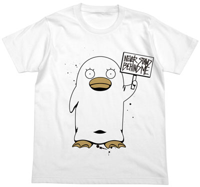 銀魂 俺の後ろに立つな Tシャツ/WHITE-L - 公式商品画像 | AniSmile