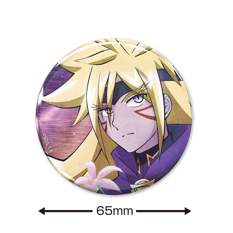 遊☆戯☆王ゴーラッシュ!! 描き下ろし ズウィージョウ 65mm缶バッジ オフモードの決闘者Ver. Image 2 | AniSmile