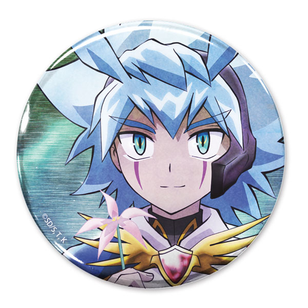 遊☆戯☆王ゴーラッシュ!! 描き下ろし ユウディアス 65mm缶バッジ オフモードの決闘者Ver. - AniSmile