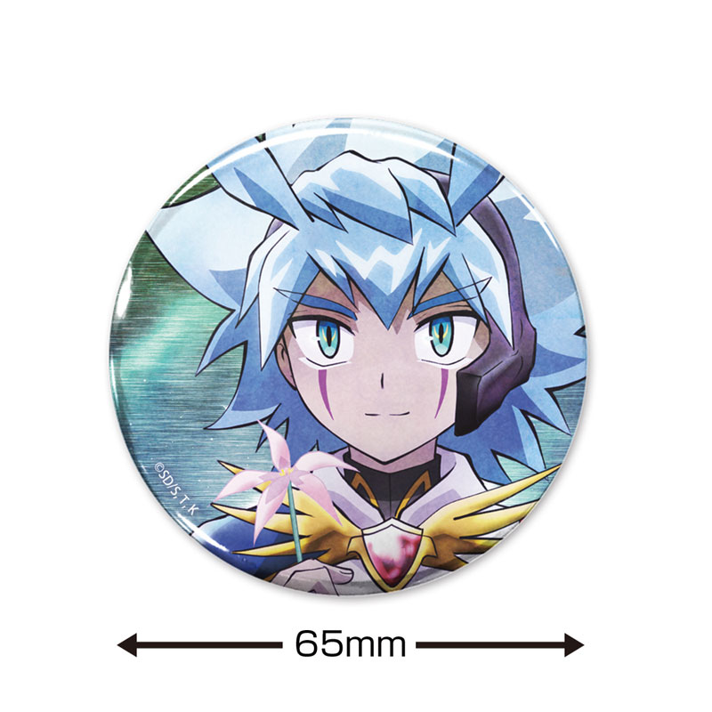 遊☆戯☆王ゴーラッシュ!! 描き下ろし ユウディアス 65mm缶バッジ オフモードの決闘者Ver. Image 2 | AniSmile