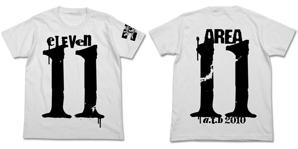 コードギアス反逆のルルーシュ イレヴンTシャツ/WHITE-M - 公式商品画像 | AniSmile