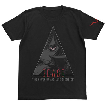 コードギアス反逆のルルーシュ ギアスTシャツ/BLACK-M - 公式商品画像 | AniSmile