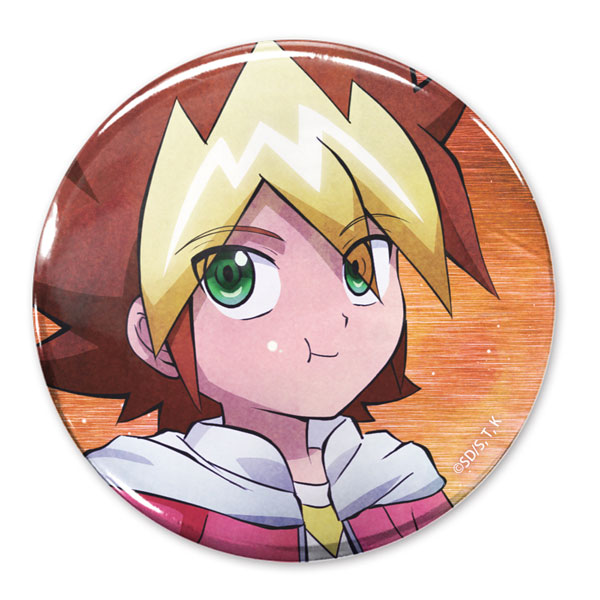 遊☆戯☆王SEVENS 描き下ろし 王道遊我 65mm缶バッジ オフモードの決闘者Ver. - AniSmile