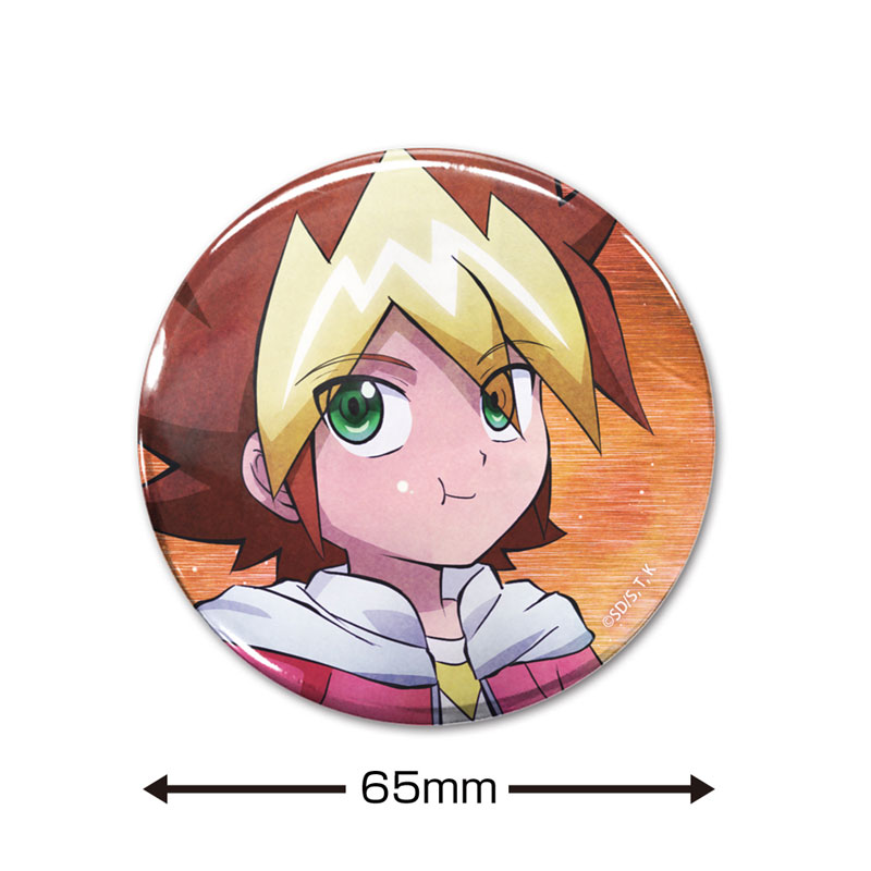 遊☆戯☆王SEVENS 描き下ろし 王道遊我 65mm缶バッジ オフモードの決闘者Ver. 图片 2 | AniSmile