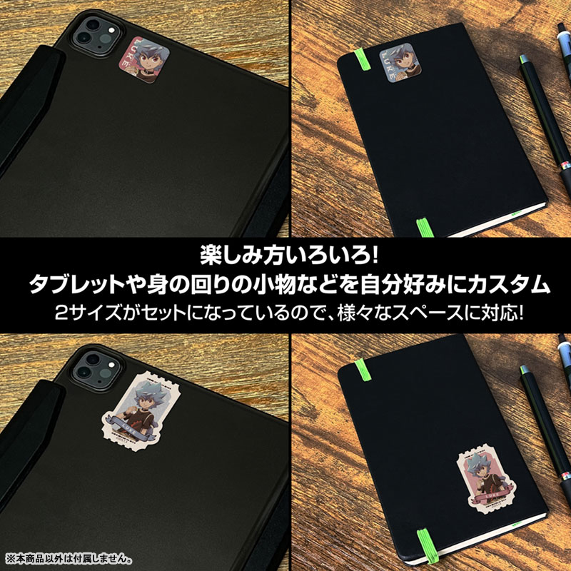 遊☆戯☆王SEVENS 描き下ろし ルーク ミニステッカーセット オフモードの決闘者Ver. Image 5 | AniSmile