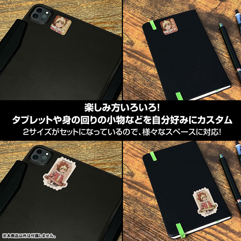 遊☆戯☆王SEVENS 描き下ろし 王道遊我 ミニステッカーセット オフモードの決闘者Ver. 图片 5 | AniSmile