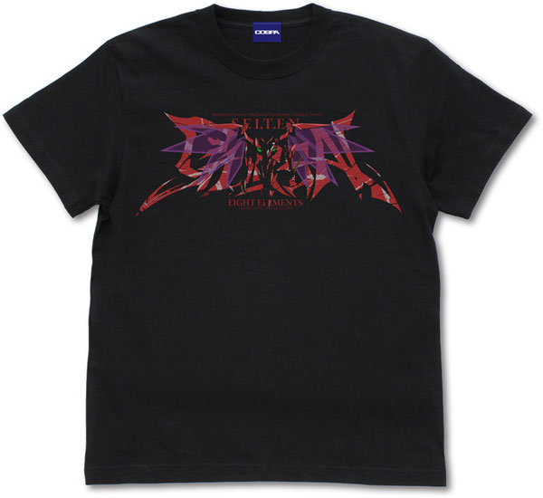 コードギアス 反逆のルルーシュ 紅蓮聖天八極式 Tシャツ/BLACK-M - 公式商品画像 | AniSmile