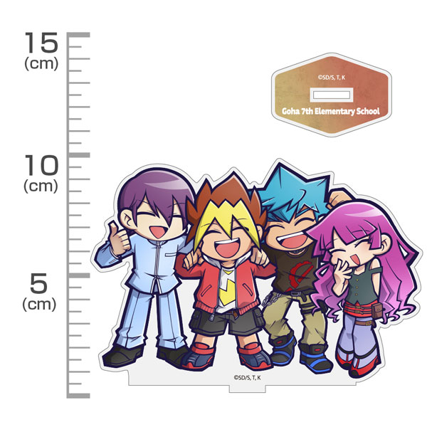 遊☆戯☆王SEVENS 遊我&ルーク&ガクト&ロミン アクリルスタンド - 公式商品画像 | AniSmile
