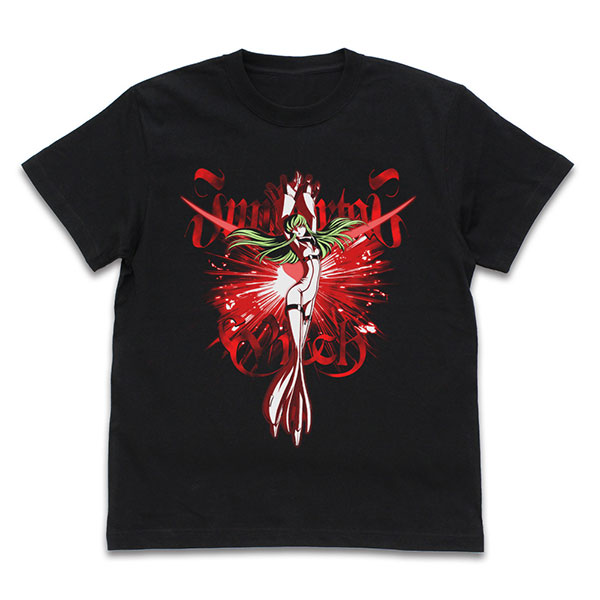 コードギアス 反逆のルルーシュ C.C. Tシャツ/BLACK-XL - 公式商品画像 | AniSmile