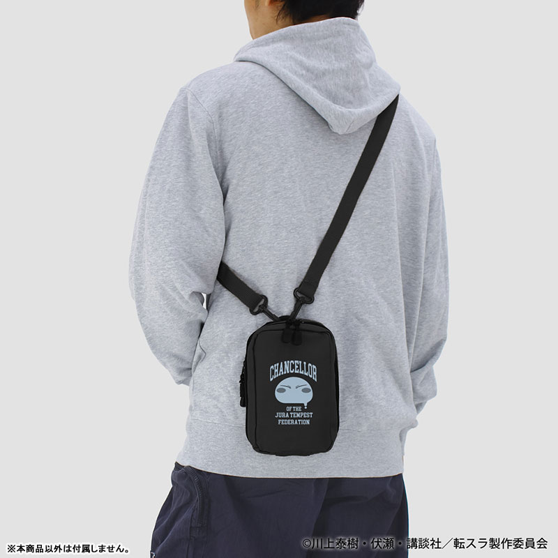 転生したらスライムだった件 リムル様 ミニショルダーポーチ/BLACK 画像 2 | AniSmile