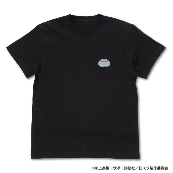 転生したらスライムだった件 リムル様 ワンポイント刺繍Tシャツ/BLACK-XL - 公式商品画像 | AniSmile