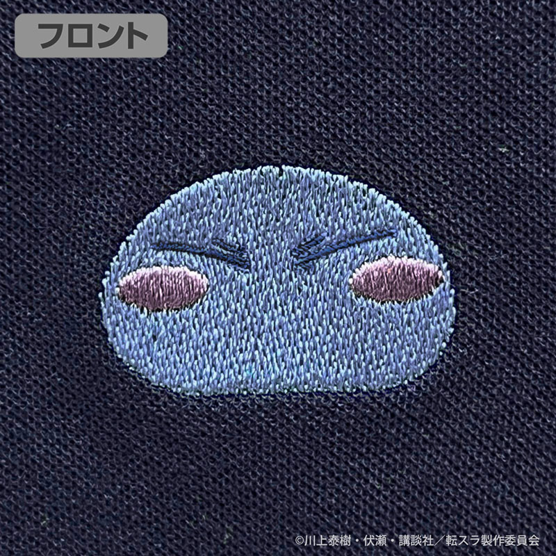 転生したらスライムだった件 リムル様 ワンポイント刺繍ポロシャツ/NAVY-M 画像 3 | AniSmile