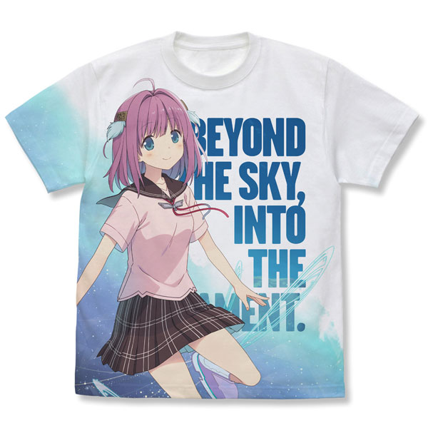 蒼の彼方のフォーリズム 市ノ瀬莉佳 フルグラフィックTシャツ Beyond the sky Ver./WHITE-M - 公式商品画像 | AniSmile