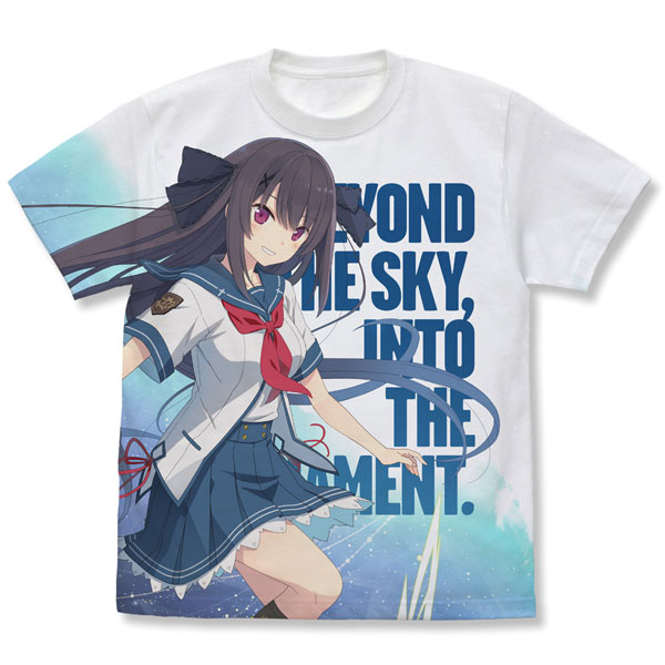蒼の彼方のフォーリズム 鳶沢みさき フルグラフィックTシャツ Beyond the sky Ver./WHITE-S - 公式商品画像 | AniSmile