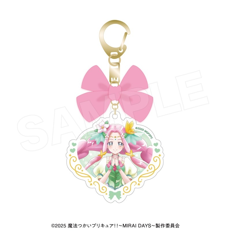 魔法つかいプリキュ リボン付きアクリルキーホルダー(ハートフルリボン)キュアフェリーチェ - 公式商品画像 | AniSmile