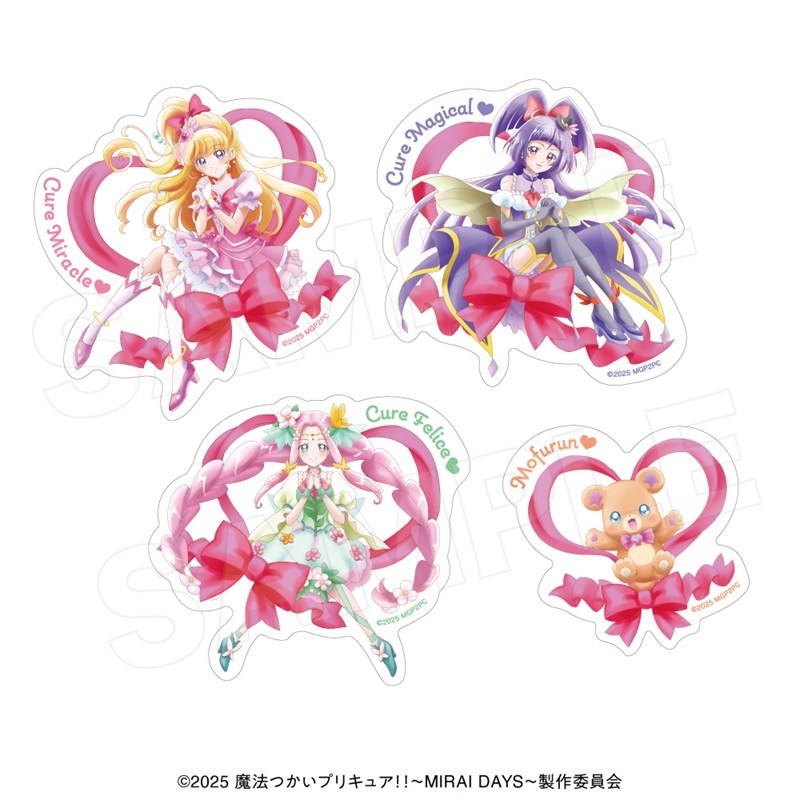 魔法つかいプリキュ ステッカー(ハートフルリボン)キュアミラクル 画像 2 | AniSmile