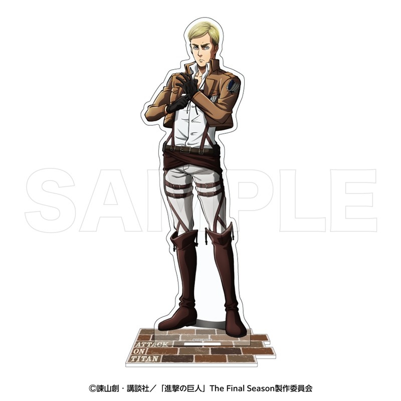 進撃の巨人 アクリルスタンド エルヴィン - 公式商品画像 | AniSmile